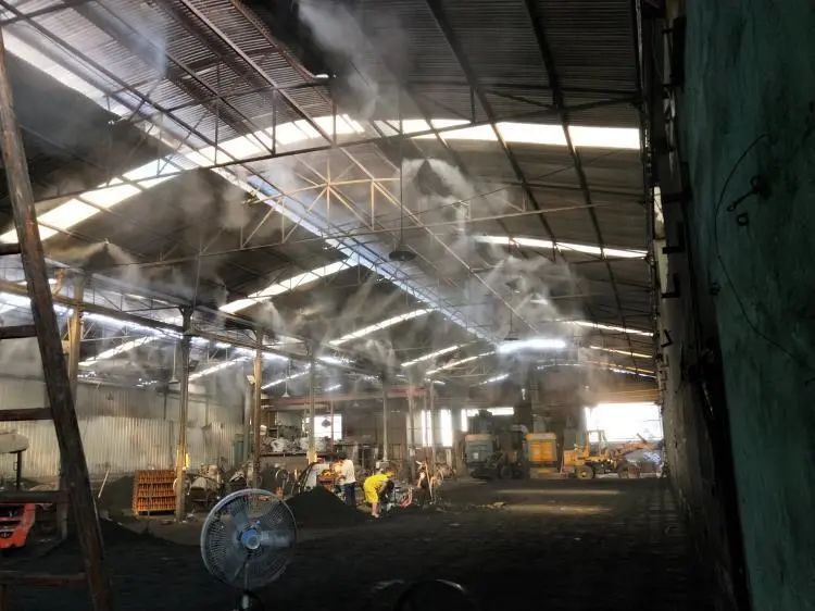 垃圾發(fā)電廠惡臭難題，用Dejing的凈工業(yè)除臭劑解決！